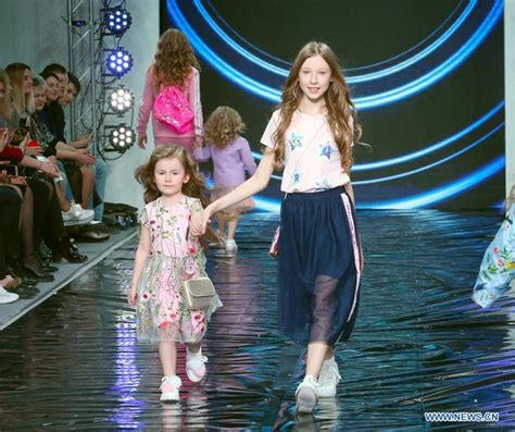 Kid Models Present Creations At Belarus Fashion Week In Minsk 6