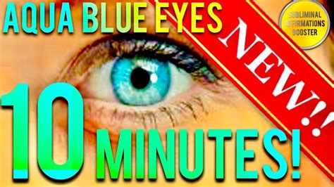 🎧 Get Aqua Blue Eyes Fast Subliminal Affirmations Booster Real