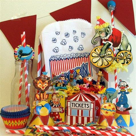 Pin On Circus Themed Party