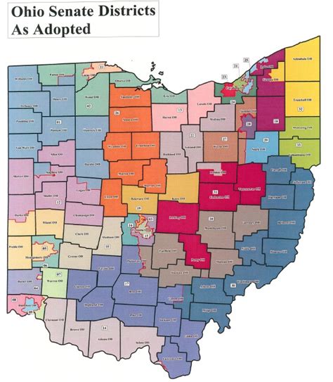 2013 New Ohio House And Senate Districts Ron Amstutz