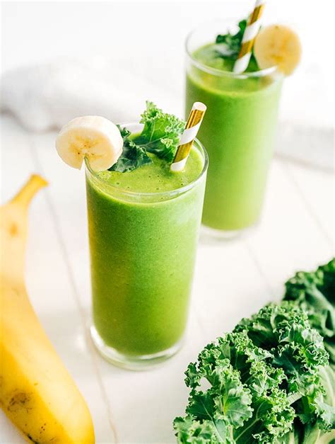 Green Juice Recipe With Kale And Spinach Bryont Blog