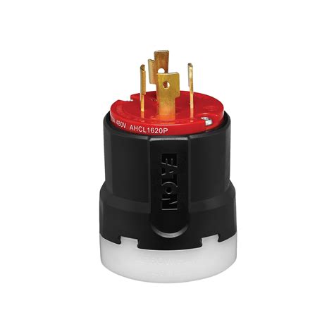 Red Electrical Outlets And Plugs At