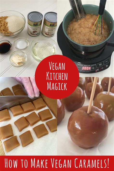 this delicious vegan caramel has a lovely vanilla flavor and a soft and chewy texture vegan
