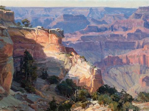 Clyde Aspevig 1951present Grand Canyon Oil On Canvas 18 X 24 In