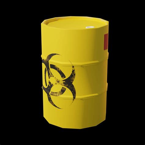 ArtStation - Biohazard Crate and Barrel Roblox Game Assets for