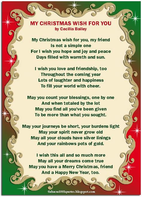 My Christmas Wish For You Christmas Merry Christmas