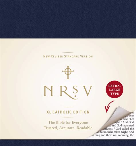 Nrsv Xl Catholic Edition Bible By Harper Bibles Free Delivery