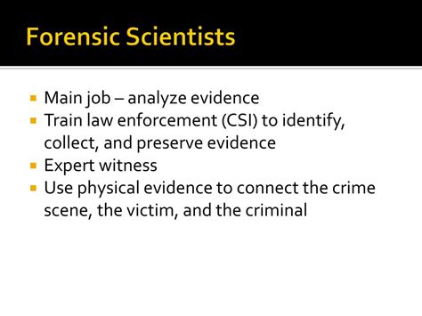 Ppt Forensic Science Powerpoint Presentation Free Download Id1471531