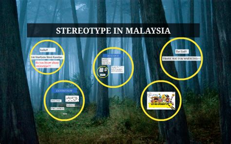 Discover stereotype meaning and improve your english skills! STEREOTYPE IN MALAYSIA by siti nurfatin