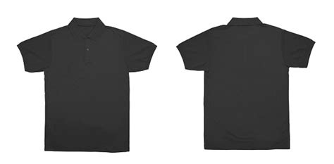 Black Shirt Template Front