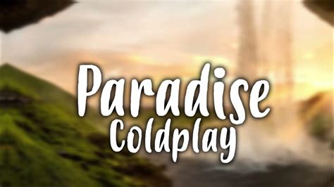 Coldplay Paradise 8d Audio Youtube