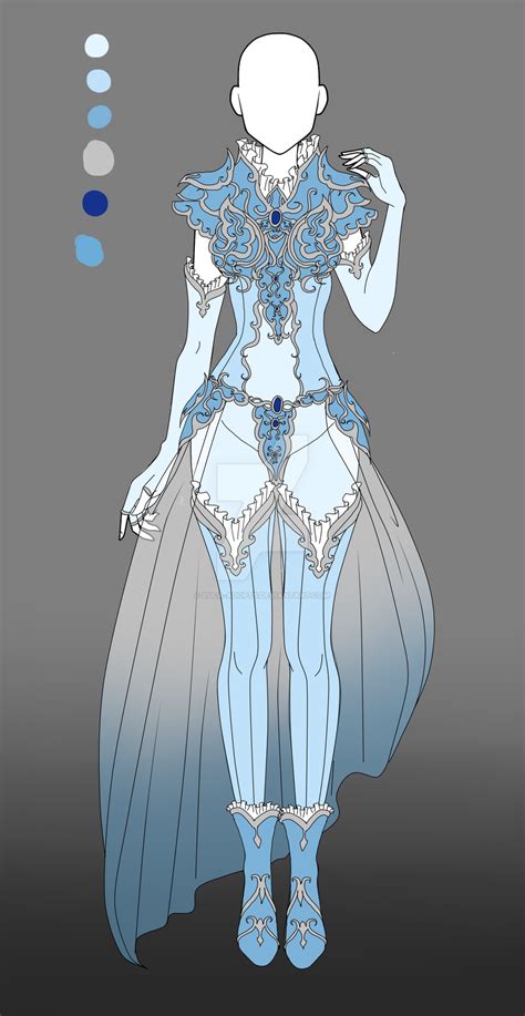 Armor Design Adopt Open Fashion Design Drawings Anime Outfits Art