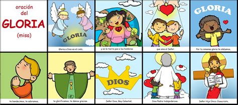 OraciÓn Del Gloria Misa Biblia Catolica Para Niños Oracion Gloria
