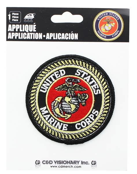 Us Marine Corps 3 Iron On Fabric Patch Ebay