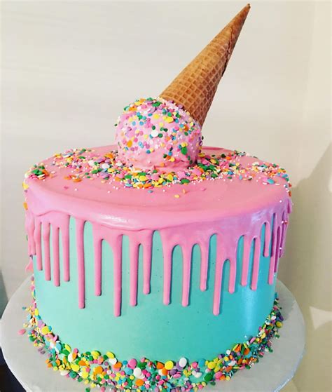 Birthday Cake Ideas For Teenage Girl Торт для девочки Торт на день рождения Простые торты