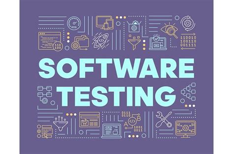 Software Testing Word Concept Banner In 2022 Software Testing Words
