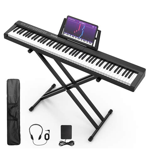 Buy Digital Piano 88 Key Full Size Semi Weighted Electronic Keyboard