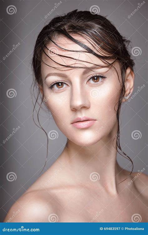 Beautiful Nude Woman With Beautiful Makeup Stock Image My Xxx Hot Girl