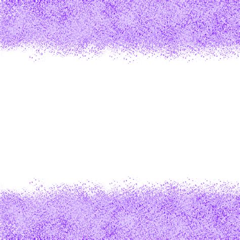 Elegant Purple Glitter Frame Border Purple Glitter Glitter Border