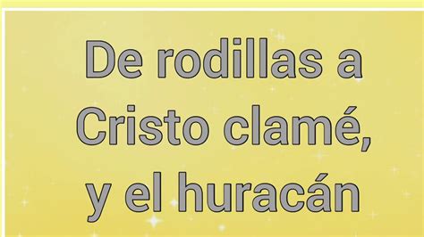 Cristo La Roca Letra Himnos De Gloria Y Triunfo YouTube