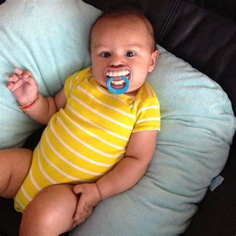 Babies With Ridiculous Pacifiers Are Getting Popular On Instagram