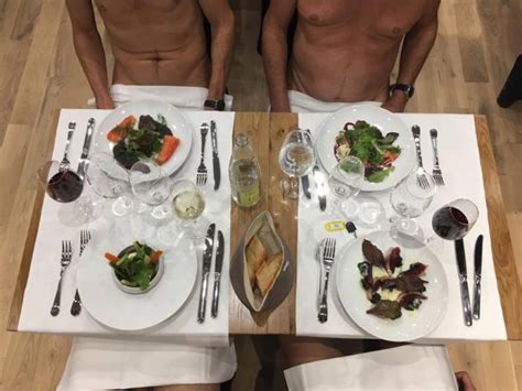 Paris Goes Naked Gets Its First Nudist Restaurant With Fine Dining Experience