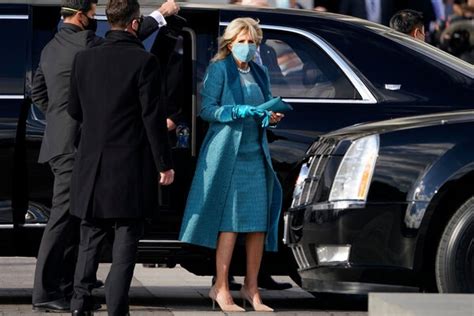 who designed jill biden s inauguration outfit the new york times