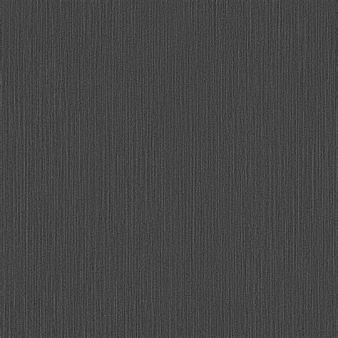 Sample Plain Structure Wallpaper In Dark Grey From The Elle Decoration