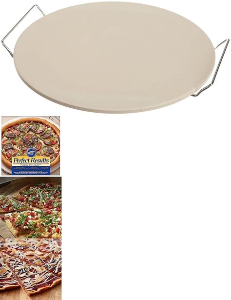 Bakeware 25464 New Pampered Pizza Stone Round Baking Rack 15 Inches