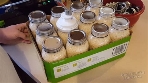 Bacteria grow rapidly at temperatures between 40 °f and 140 °f; How to Store Rice in Mason Jars for Long-Term Storage ...