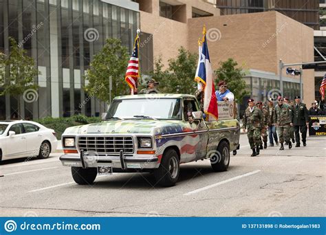 The American Heroes Parade Editorial Stock Photo Image Of Flag 137131898