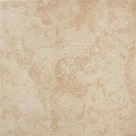 Vitromex Sand Beige 16 In X 16 In Ceramic Floor And Wall Tile 1744