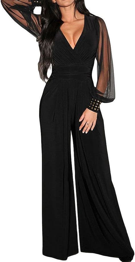 Jumpsuits Womens Long Evening Fashion Cocktail Elegant Party Wear