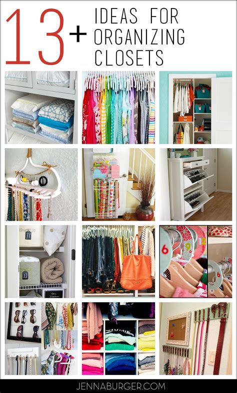 13 Closet Organizing Ideas Combat The Closet Clutter Jenna Burger Design Llc