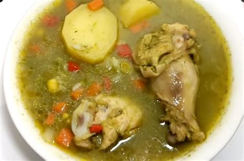 Aguadito De Pollo Receta Peruana Tradicional Sopa