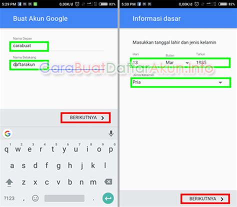 Cara Membuat Akun Email Baru Di Android - Kreatifitas Terkini