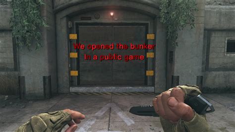 Modern Warfare Opening The Bunker In A Public Game YouTube