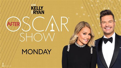 Live With Kelly And Ryan Hosts Kelly Ripa Ryan Seacrest Prep For