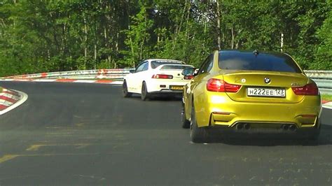 No solo por cómo va el s2000 y como lo lleva el piloto. Nürburgring Megane RS vs Honda integra type r & BMW M4 - YouTube