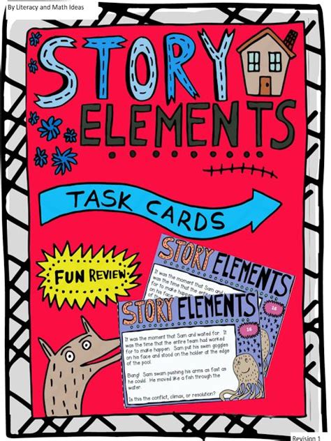 Review Story Elements With 20 Task Cards Plus An Additional Story