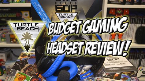 Turtle Beach Ear Force Recon 60P Unbox Review YouTube