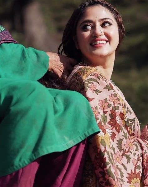 Pakistani Girl Pakistani Actress Sajal Ali Sari Multi Touch