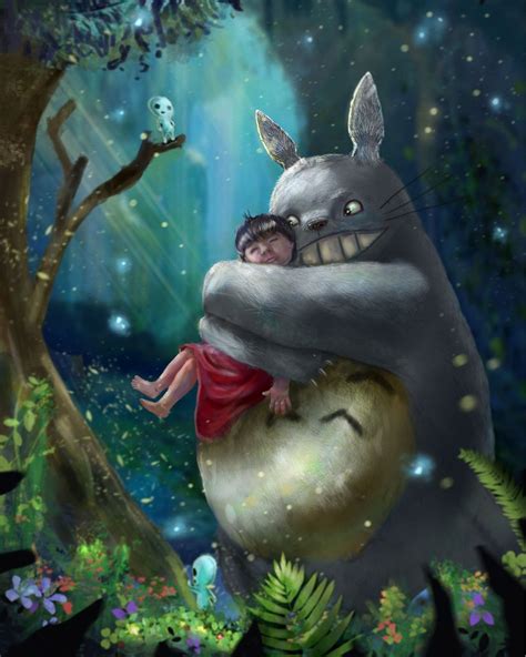 Totoro Fan Art Por Hectorcast91 Dibujando