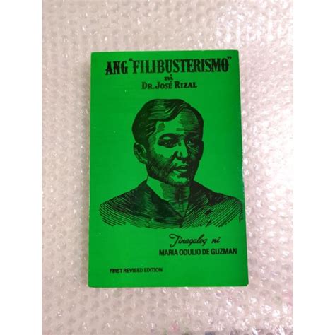 Ang Filibusterismo No Dr Jose Rizal By De Guzman Shopee Philippines