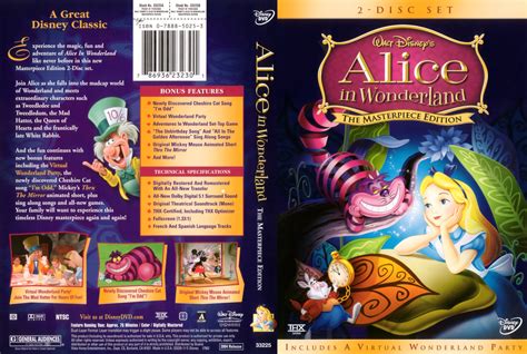 Coversboxsk Alice In Wonderland 1951 High Quality Dvd Blueray
