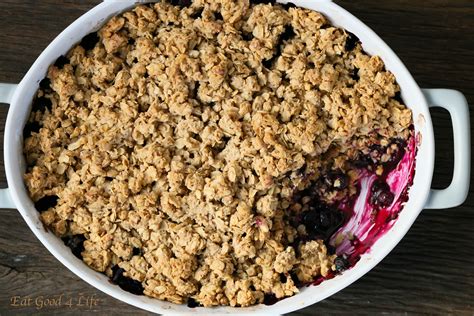 Check out our collection of deliciously satisfying healthy sweets and indulge without guilt. low calorie blueberry crisp