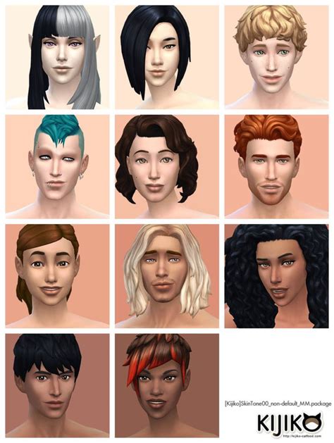 Sims 4 Maxis Match Skin Tones Televisionpoo