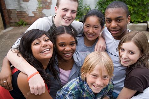 Group Of Teenagers Stock Image C0465131 Science Photo Library