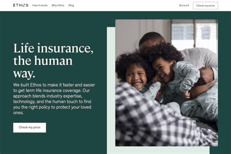 We provide modern, ethical life insurance to protect the life you're building and the people you. Ethos Raises 60M Led by GV to Support Mission to Modernize Life Insurance | Insurance Innovation ...