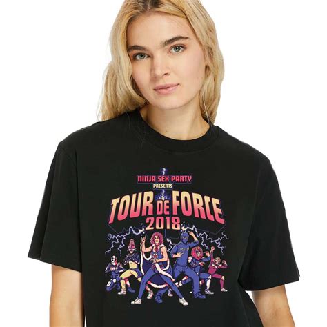Ninja Sex Party Merch Tour 2018 T Shirt Hole Shirts